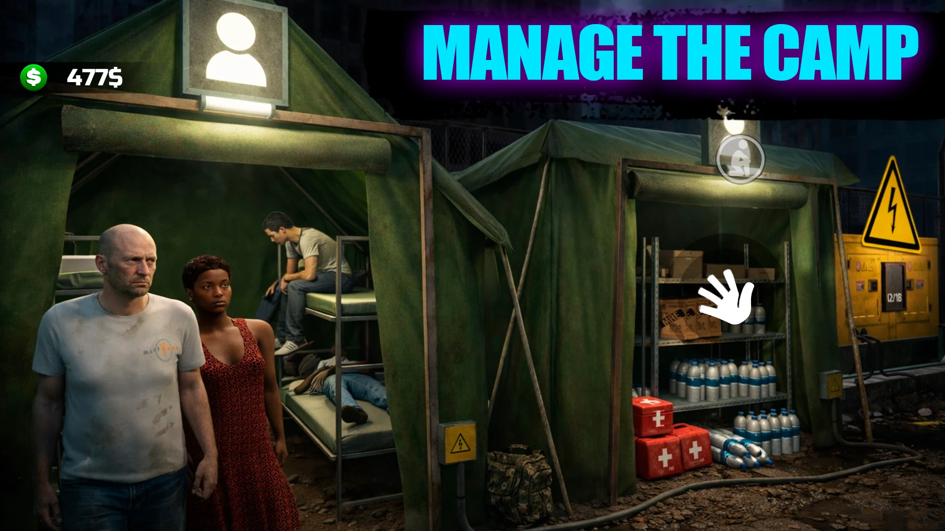 Quarantine Simulator Border 3D screenshot