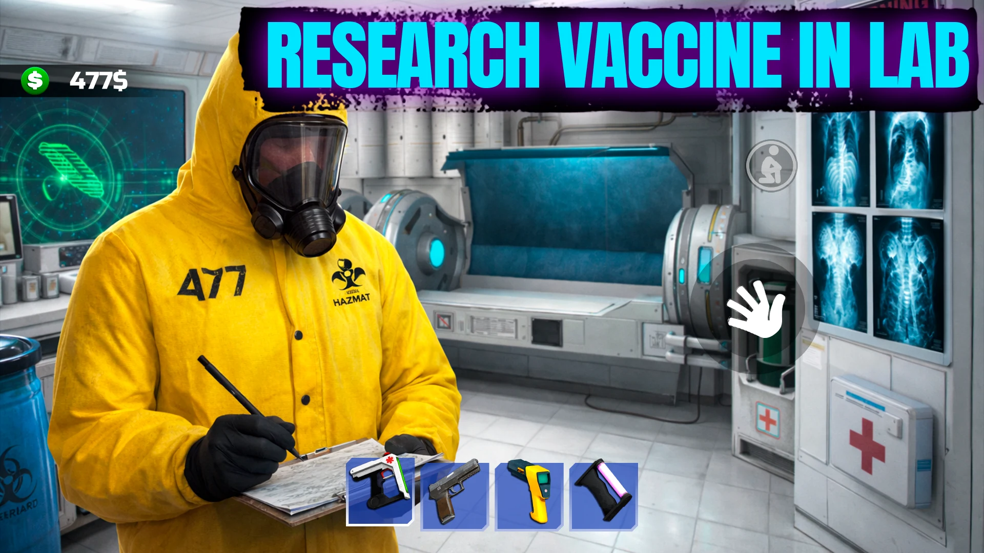 Quarantine Simulator Border 3D screenshot