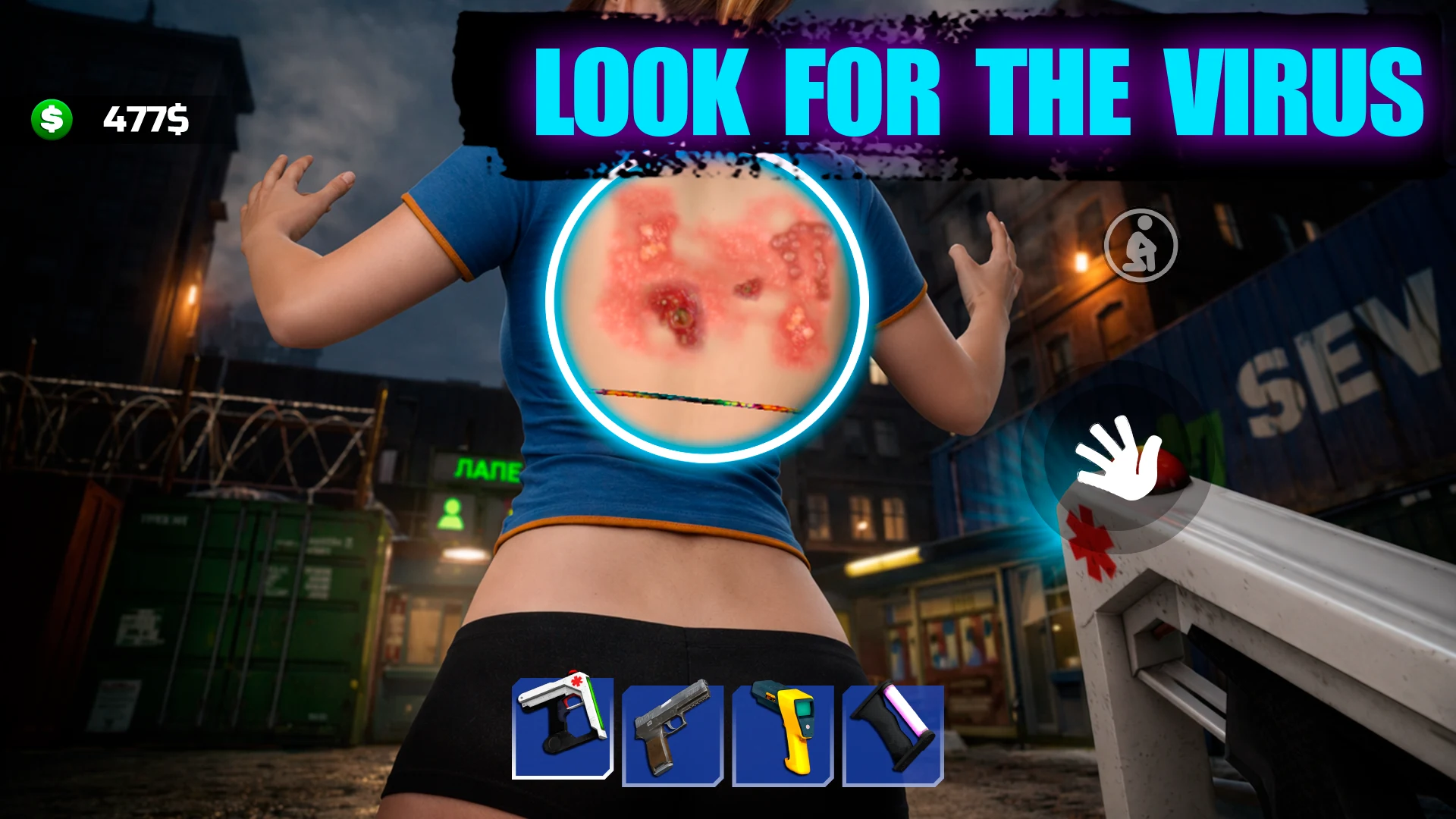 Quarantine Simulator Border 3D screenshot